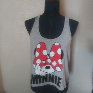 Disney Minnie Mouse Hi-low Shirt Size M